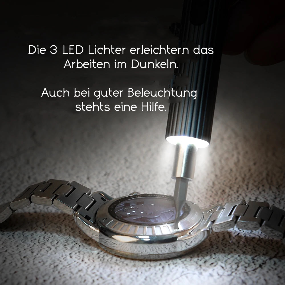 Elektrischer präz. Schraubenzieher (inkl. Ladestation)